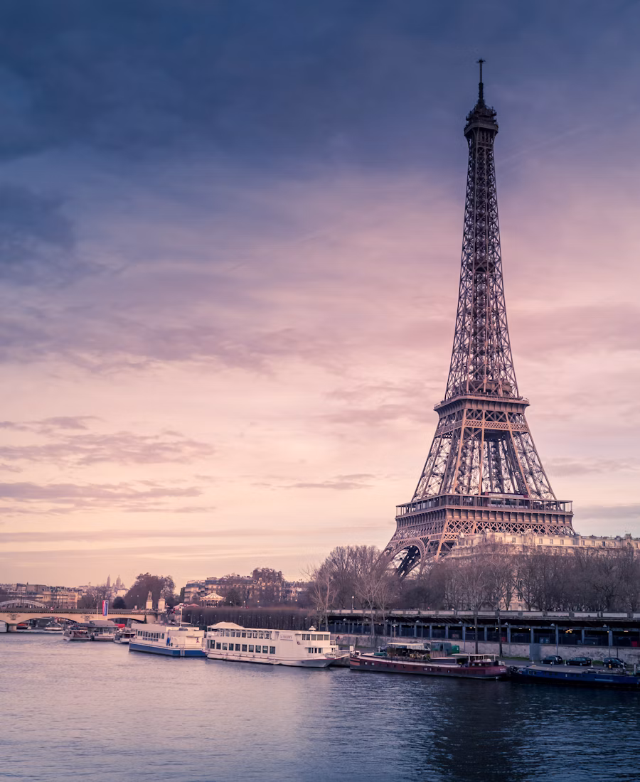 Paris skyline with the Eiffel Tower